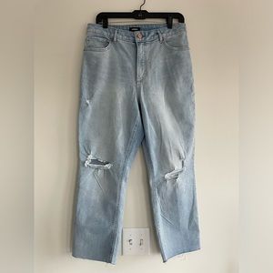 Express 12 Regular Skinny Super High-rise Mom Jeans